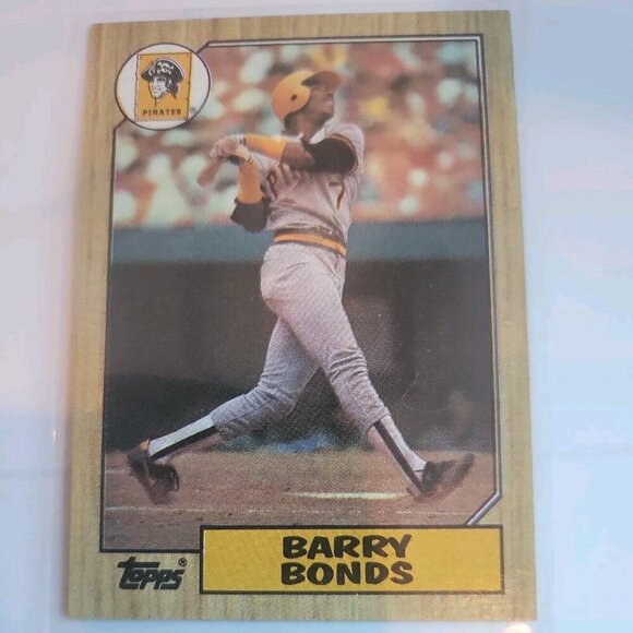 1987 Topps - #320 Barry Bonds MINT ERROR ON CARD CUT OFF #3 AND PARTIAL #0 - Picture 4 of 15